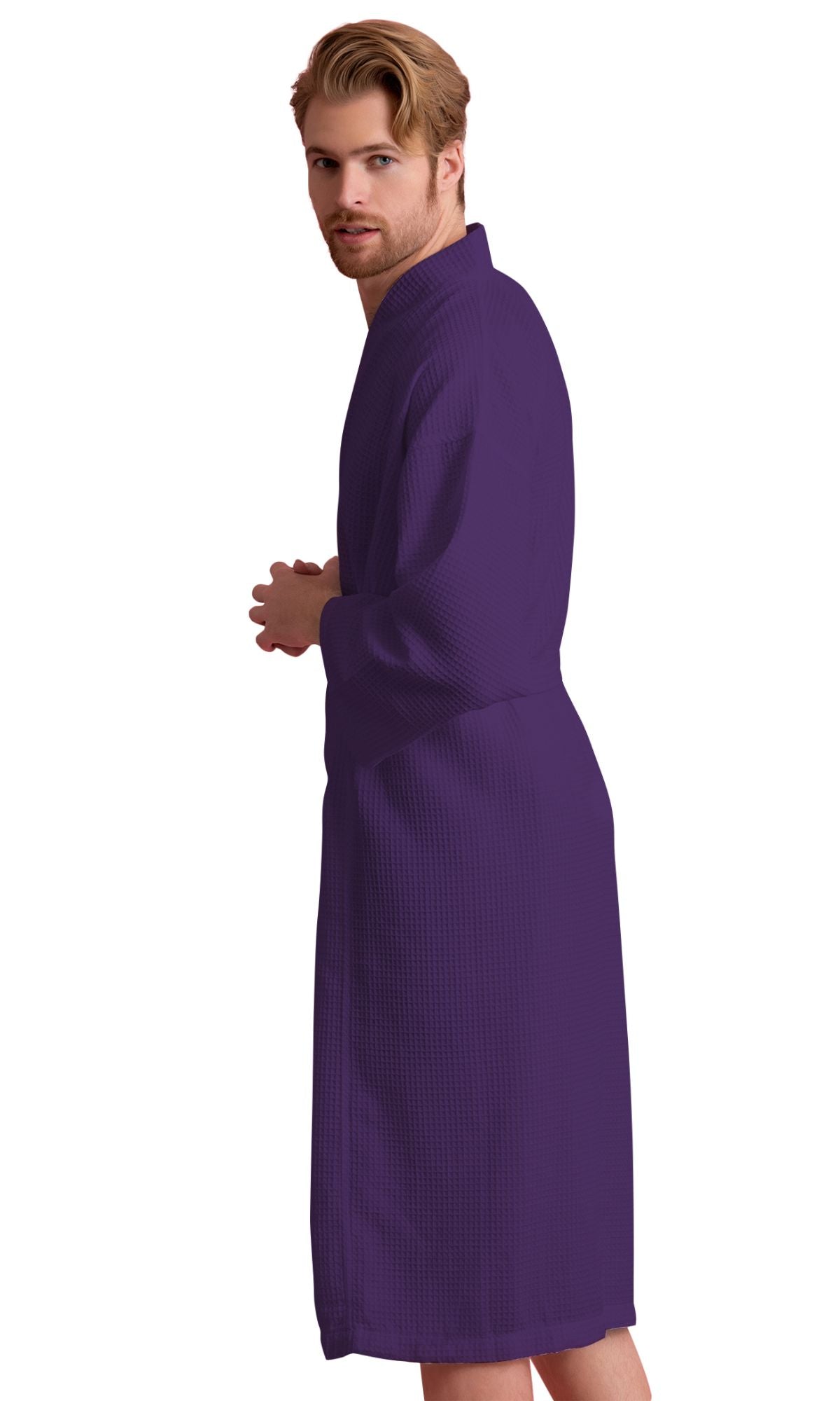 purple mens dressing gown Mens Purple Dressing Gown Silk Velvet Robe