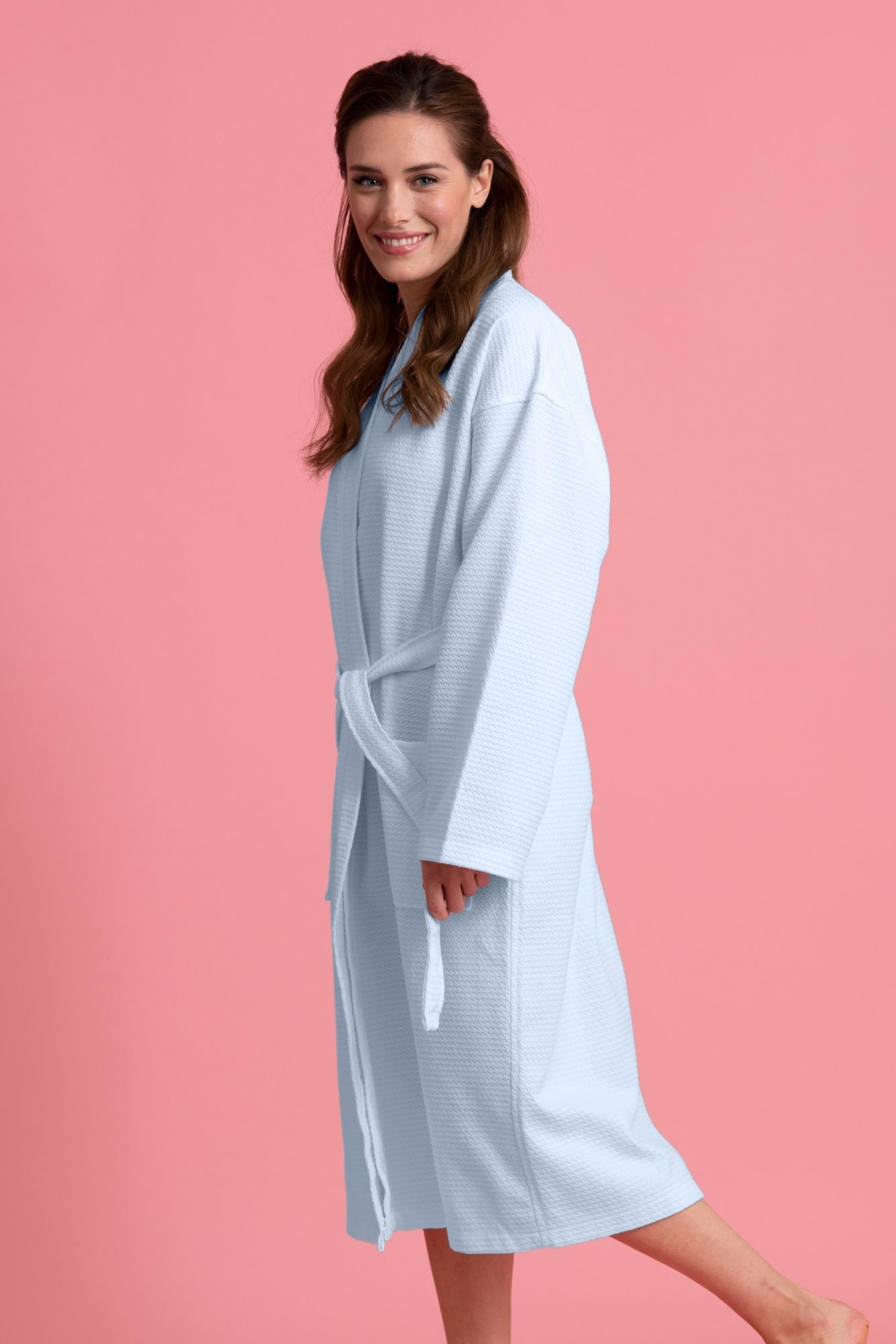 Brushed Cotton Dressing Gown: More Colours Available By PJ Pan |  notonthehighstreet.com